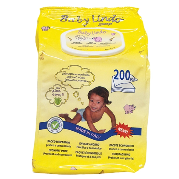 STENAGO BABY LINDO VLAŽNE MARAMICE POP-UP 200KOM