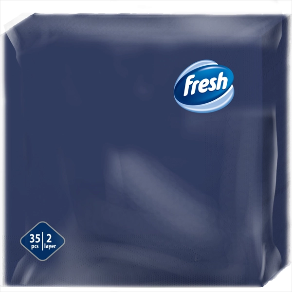 FRESH PAPIRNA SALVETA PLAVA 2 SLOJA 33X33CM 35KOM