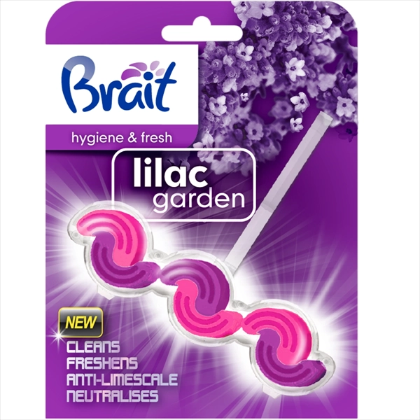 BRAIT WC OSVEŽIVAČ SPIRALA LILAC GARDEN 45G