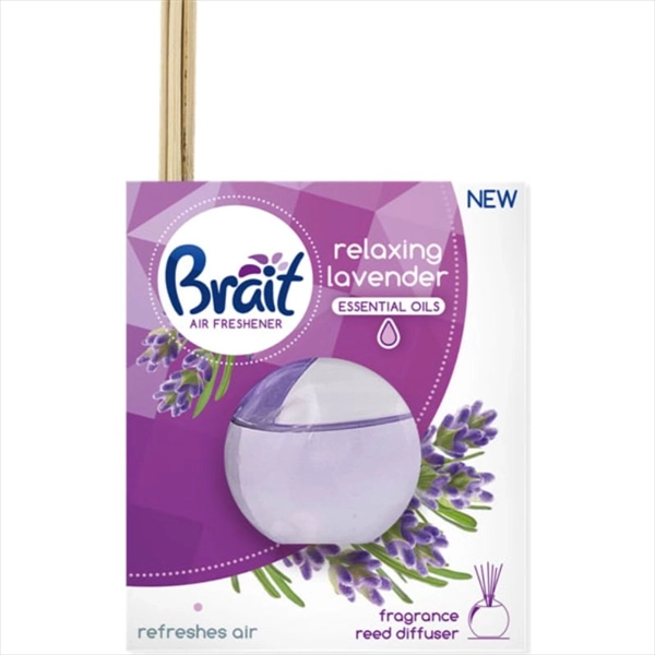BRAIT OSVEŽIVAČ PROSTORA SA ŠTAPIĆIMA RELAXING LAVANDER 40ML