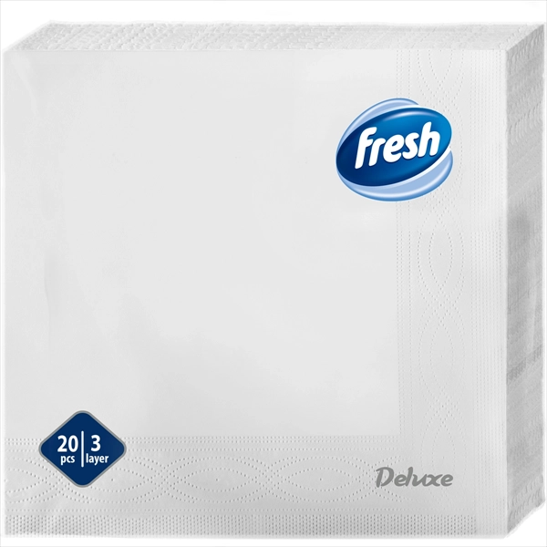 FRESH PAP. SALVETA DELUXE SREBRNA 3 SLOJA 20KOM