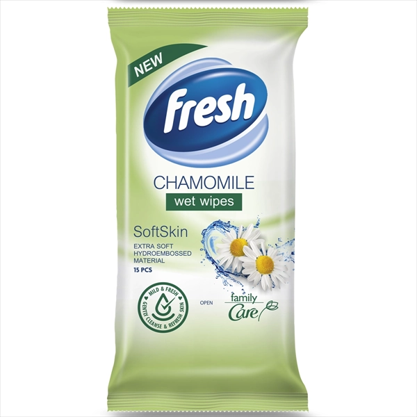 FRESH VLAŽNE MARAMICE KAMILICA 15KOM