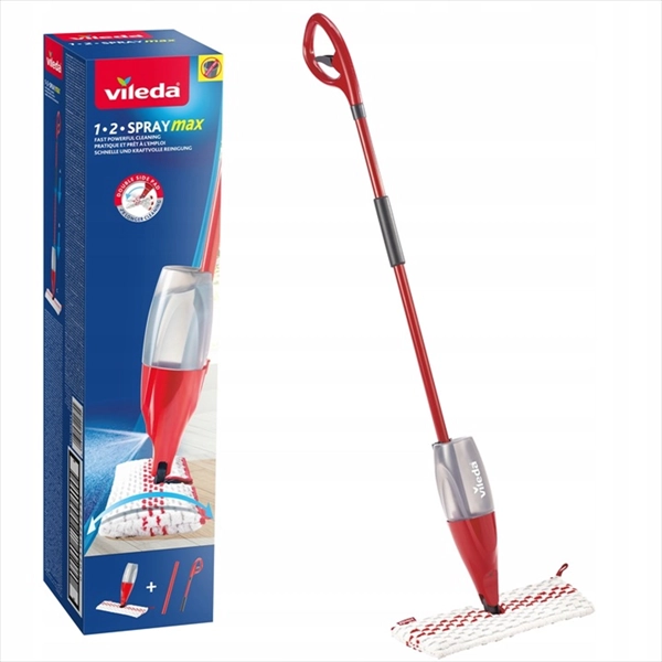 VILEDA ČISTAČ PODA SA DRŠKOM-MOP 1-2-SPRAY MAX MICROFIBRE
