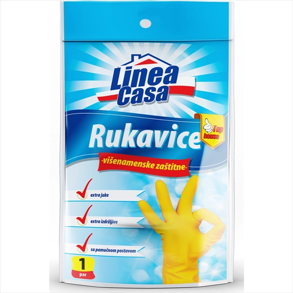 LINEA CASA RUKAVICE LATEX M