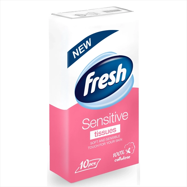 FRESH PAPIRNE MARAMICE SENSITIVE 3 SLOJA 10KOM