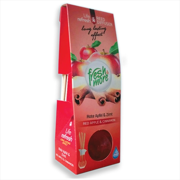 FRESH&MORE OSVEŽ. PROSTORA SA BAMBUS ŠTAPIĆIMA CRV.JABUKA I CIMET 35ML