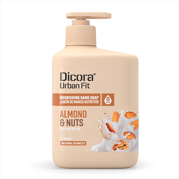 DICORA URBAN FIT TEČNI SAPUN ALMOND&NUTS 500ML
