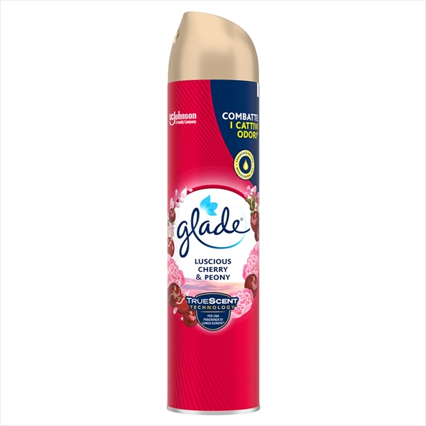 GLADE OSVEŽIVAČ PROSTORA SPREJ CHERRY&PEONY 300ML