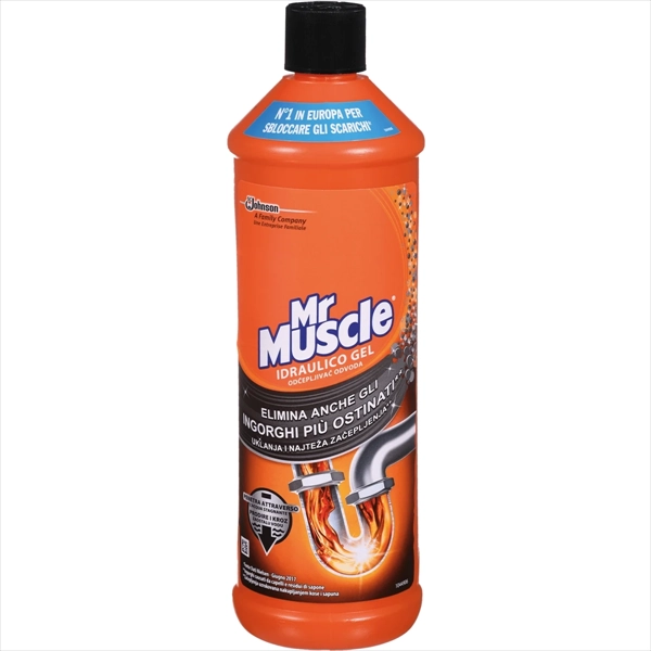 MR.MUSCLE VODOINSTALATER GEL ZA ČIŠĆENJE ODVODA 1000ML