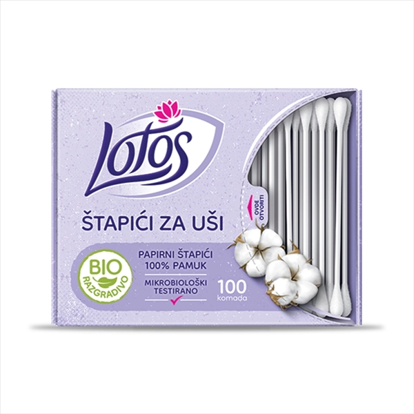 LOTOS ŠTAPIĆI ZA UŠI 100KOM