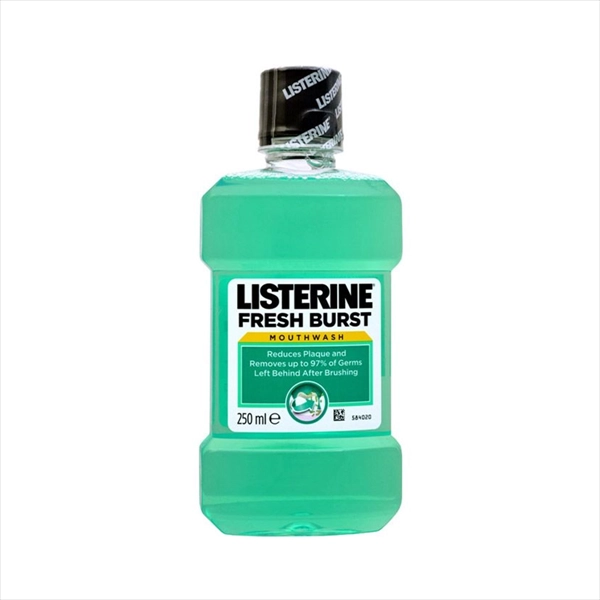 LISTERINE TEČNOST ZA ISPIRANJE USTA FRESH BURST 250ML