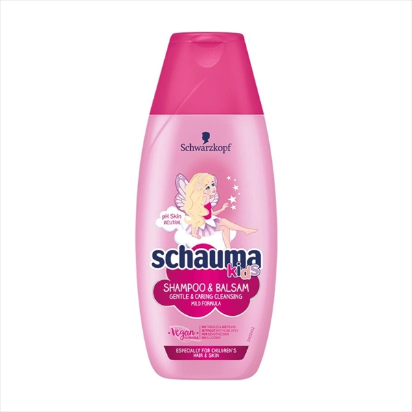 SCHAUMA KIDS ŠAMPON I BALZAM ZA KOSU ZA DEVOJČICE 250ML