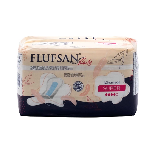 FLUFSAN LADY ULOŠCI ZA LAKU INKONTINENCIJU KOD ŽENA SUPER 12KOM