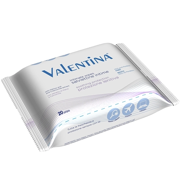 STENAGO VALENTINA INTIMATE WIPES 20/1