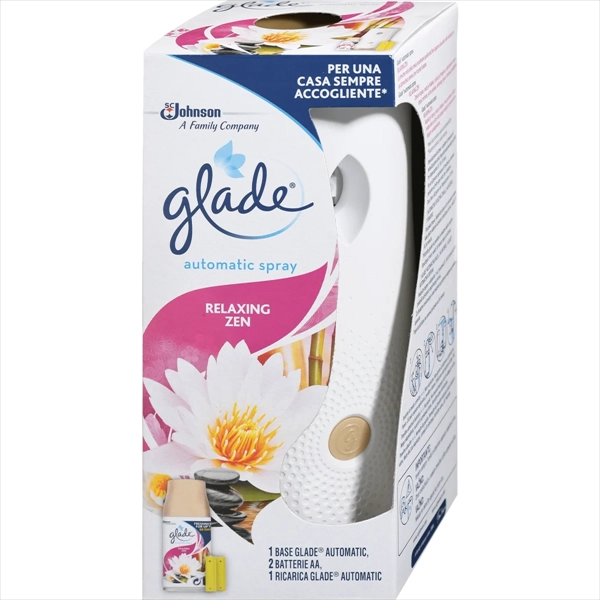 GLADE AUTOMATIK SPREJ KOMPLET OSVEŽIVAČ PROSTORA RELAXING ZEN 269ML