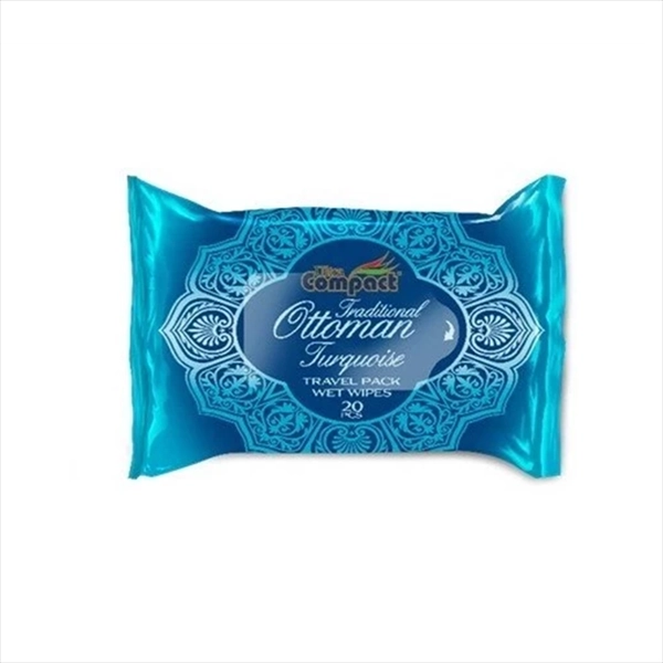 ULTRA COMPACT VLAŽNE MARAMICE OTTOMAN TURQUISE TRAVEL 20KOM