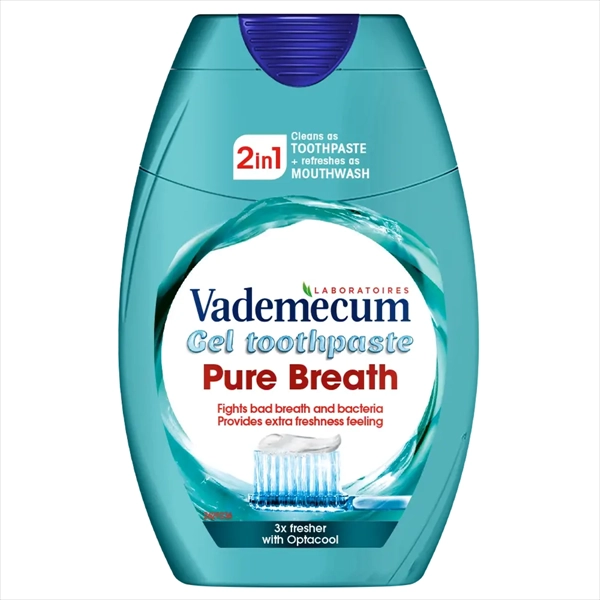 VADEMECUM PASTA ZA ZUBE 2U1 PURE BREATH 75ML
