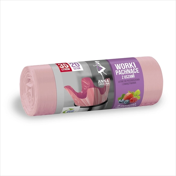 ANNA KESE ZA SMEĆE VOĆE 35L 20KOM