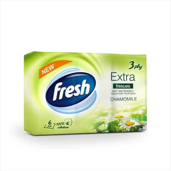 FRESH PAPIRNE MARAMICE EXTRA KAMILICA 3 SLOJA 6X10KOM