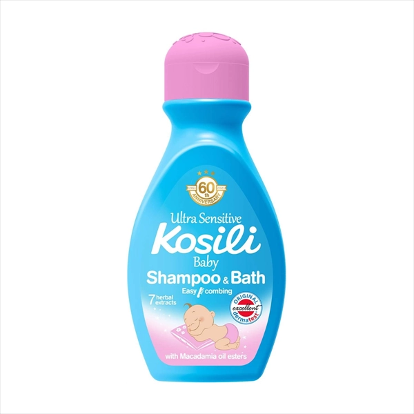 KOSILI KUPKA I ŠAMPON ZA BEBE ULTRA SENSITIVE PLAVI 200ML