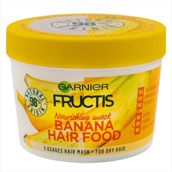 GARNIER FRUCTIS MASKA ZA KOSU HAIR FOOD BANANA 390ML