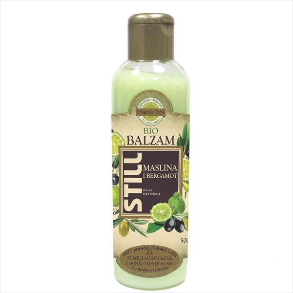 STILL BIO BALZAM ZA KOSU MASLINA I BERGAMOT 500ML