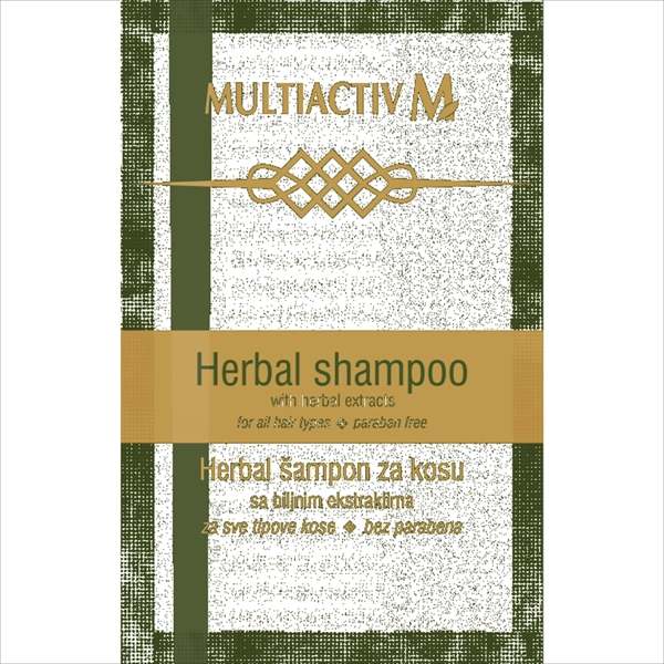 MULTIACTIV ŠAMPON ZA KOSU HERBAL 15ML
