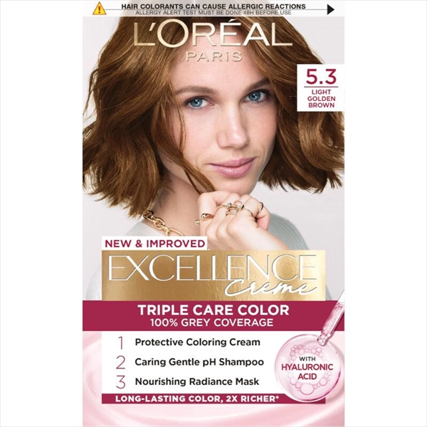 L'OREAL BOJA ZA KOSU EXCELLENCE 5.3 LIGHT GOLDEN BROWN