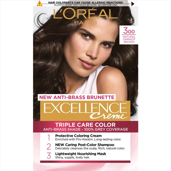 L'OREAL BOJA ZA KOSU EXCELLENCE 300 TRUE DARK BROWN