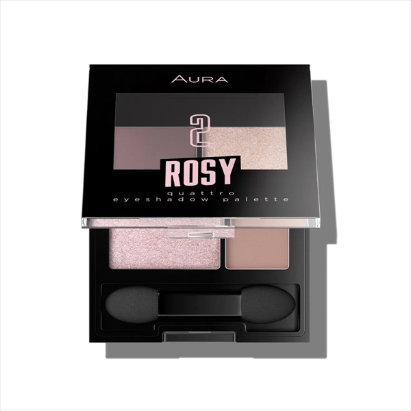 AURA PALETA SENKI ZA OČI ROSY 4 NIJANSE
