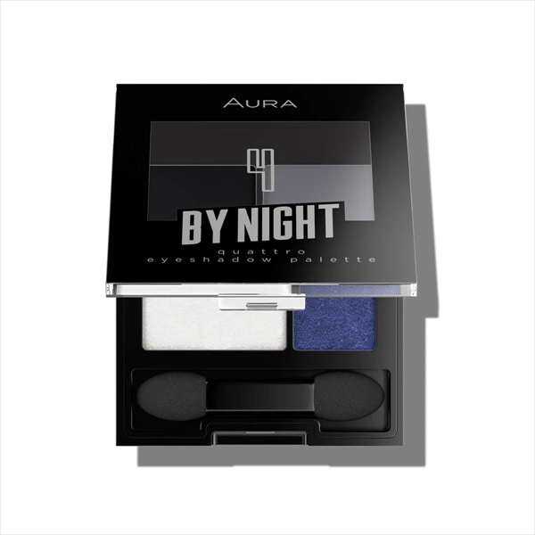 AURA PALETA SENKI ZA OČI BY NIGHT 4 NIJANSE