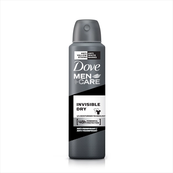 DOVE MEN DEO SPREJ INVISIBLE DRY 150ML