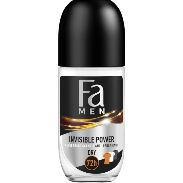 FA MEN DEO ROLL-ON INVISIBLE POWER DRY 50ML