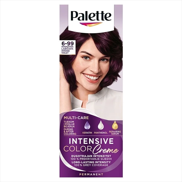PALETTE INTENSIVE COLOR CREME BOJA ZA KOSU 6-99 (V5) INTENZ LJUBIČASTA