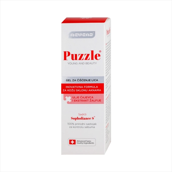 NEVENA GEL ZA ČIŠĆENJE LICA PUZZLE 75ML