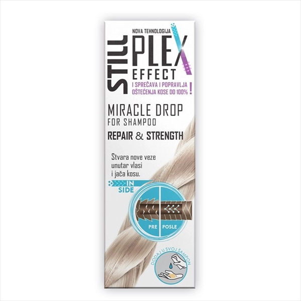 STILL PLEX EFFECT MIRACLE KAPI ZA ŠAMPON ZA KOSU REPAIR&STRENGHT 20ML