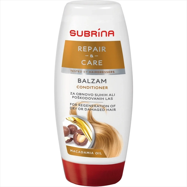 SUBRINA BALZAM ZA OBNOVU SUVE KOSE REPAIR&CARE 250ML