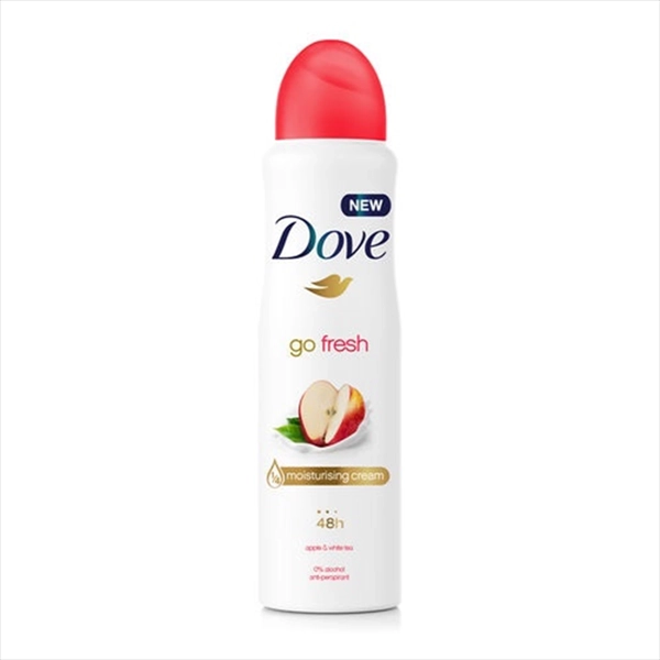 DOVE DEO SPREJ GO FRESH APPLE&WHITE TEA 150ML