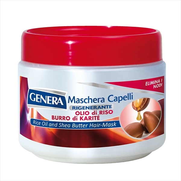 GENERA MASKA ZA KOSU RICE OIL&SHEA BUTTER 500ML