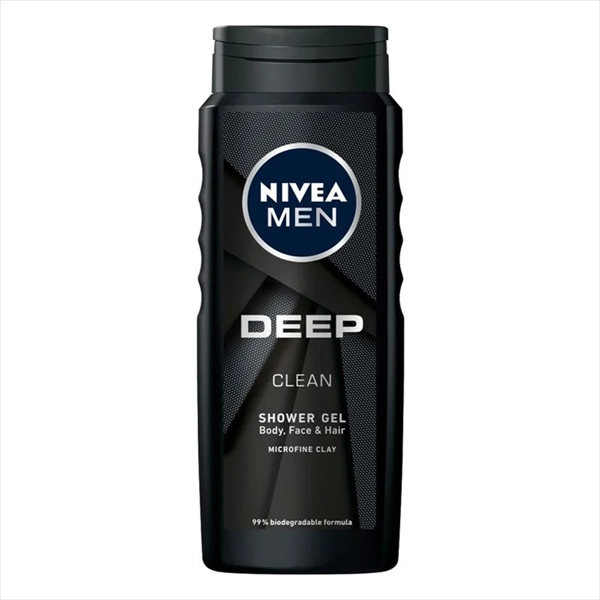NIVEA MEN GEL ZA TUŠIRANJE DEEP CLEAN 500ML