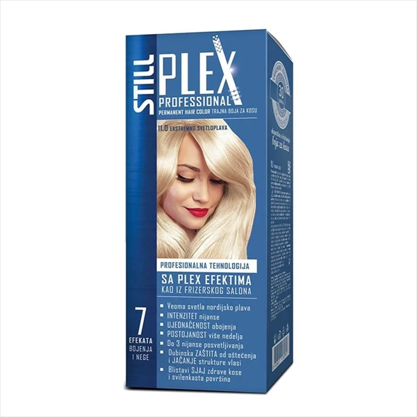 STILL PLEX PROFESSIONAL BOJA ZA KOSU 11.0 EKSTREMNO SVETLOPLAVA