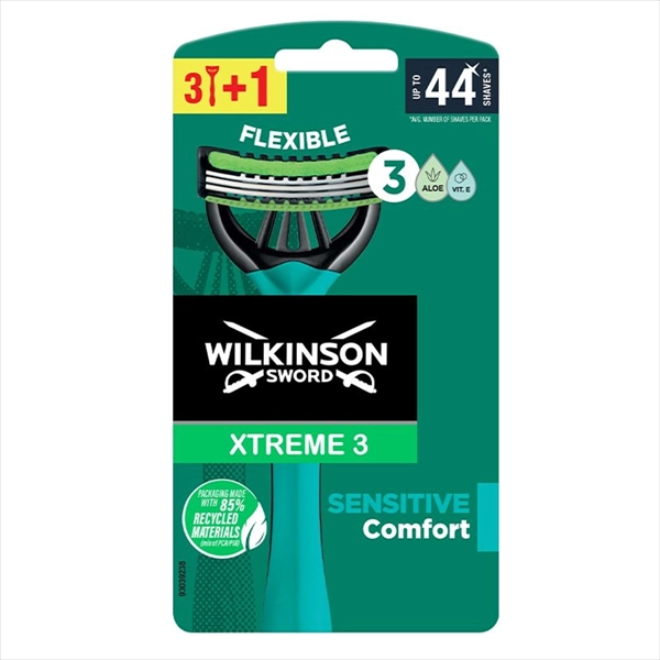 WILKINSON JEDNOKRATNI BRIJAČ XTREME 3 SENSITIVE COMFORT 3+1KOM