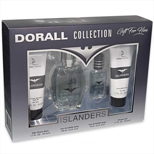 DORALL SET ISLANDERS MEN (EDT100ML+EDT15ML+AFT.SH.50ML+GEL TUŠ.50ML)