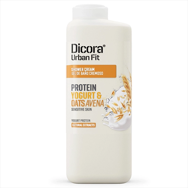 DICORA URBAN FIT KREMASTI GEL ZA TUŠIR. PROTEIN YOGURT&OATS 400ML