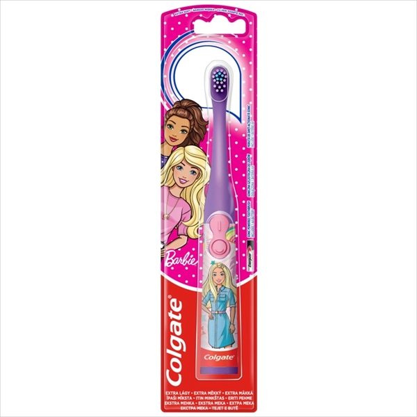 COLGATE DEČIJA ČETKICA ZA ZUBE NA BATERIJE BARBIE EXTRA SOFT 1KOM
