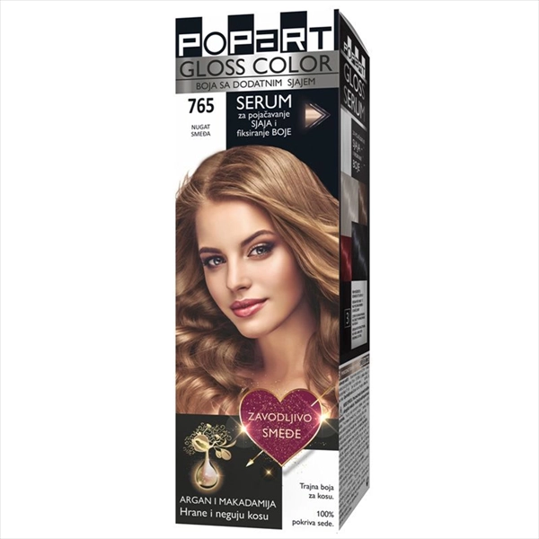 STILL POPART GLOSS COLOR BOJA ZA KOSU 765 NUGAT SMEĐA
