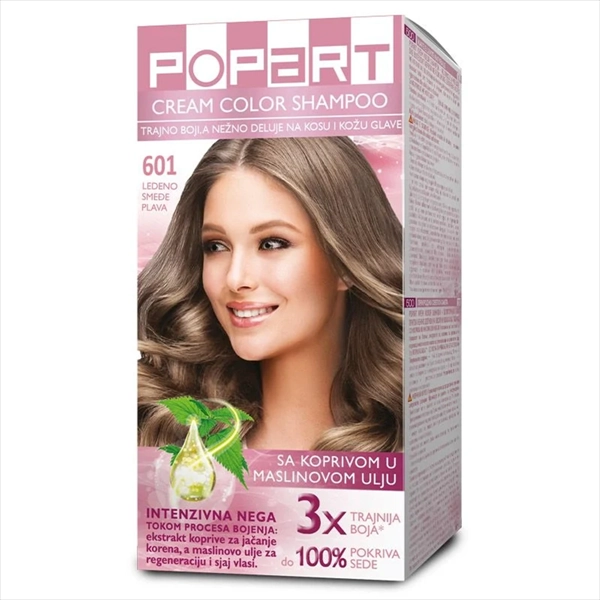 STILL POPART KOLOR ŠAMPON ZA KOSU 601 LEDENO SMEĐE PLAVA