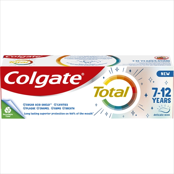 COLGATE DEČIJA PASTA ZA ZUBE TOTAL JUNIOR 7-12 GODINA 50ML