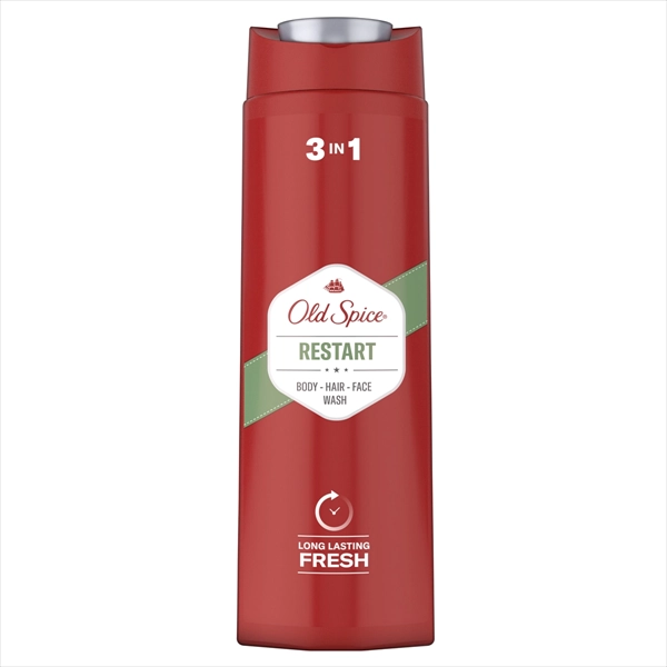 OLD SPICE GEL ZA TUŠIRANJE RESTART 400ML