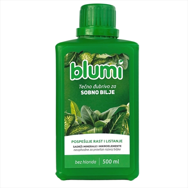 BLUMI TEČNO ĐUBRIVO ZA SOBNO BILJE 500ML